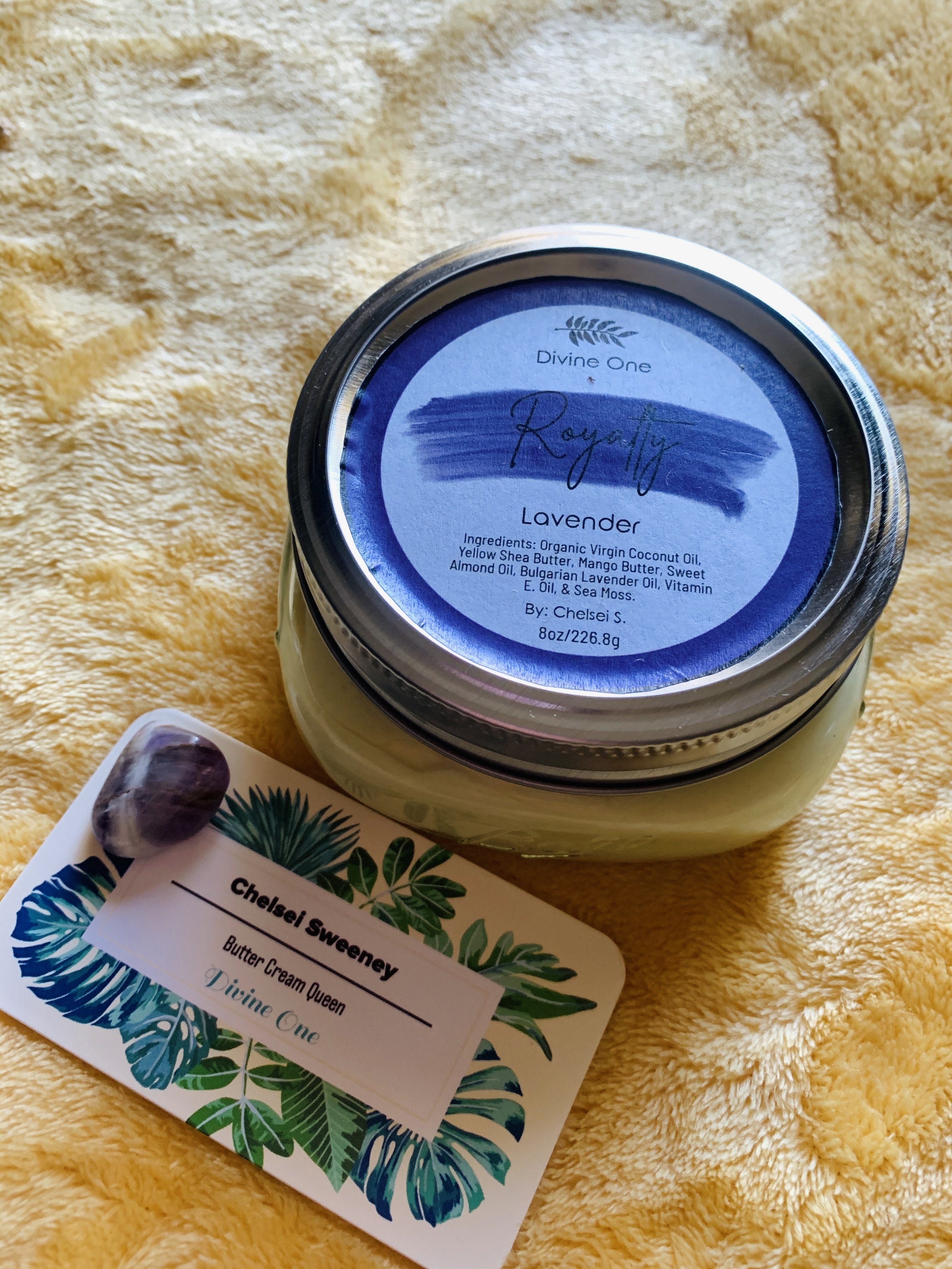 "Royalty” Whipped Body Butter Lavender Scent